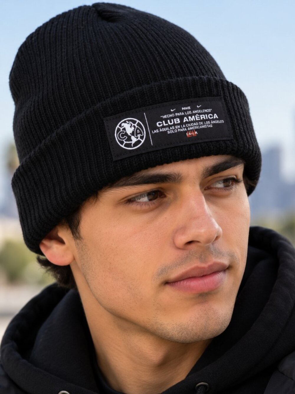 Nike Club América Black Knit Beanie – NWT – Unisex